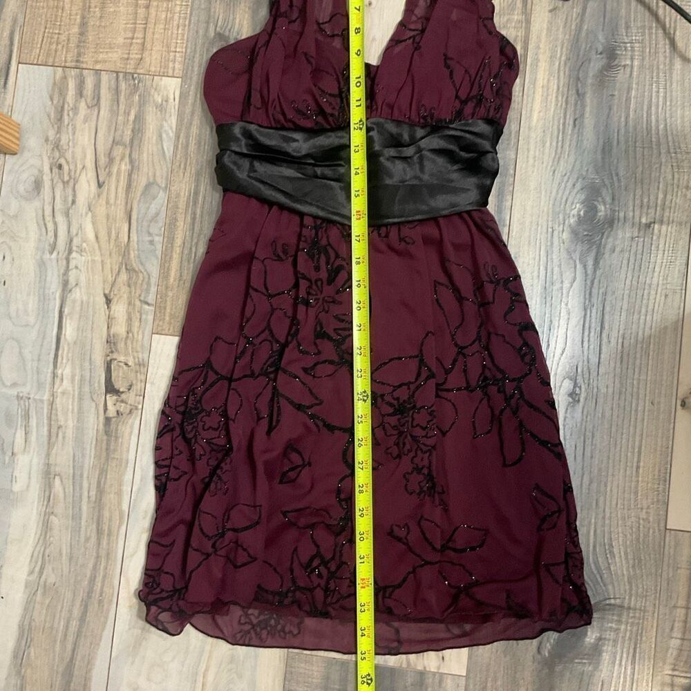 Speechless halter dress, purple/Burgundy,size large - Picture 14 of 14